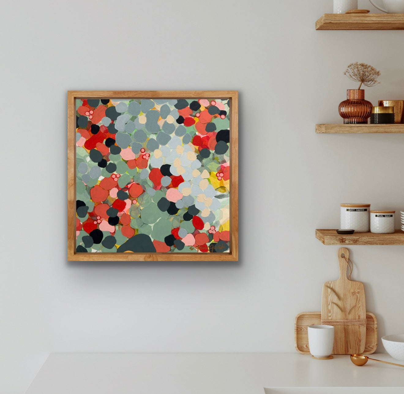 Impatient Impatiens Original Painting