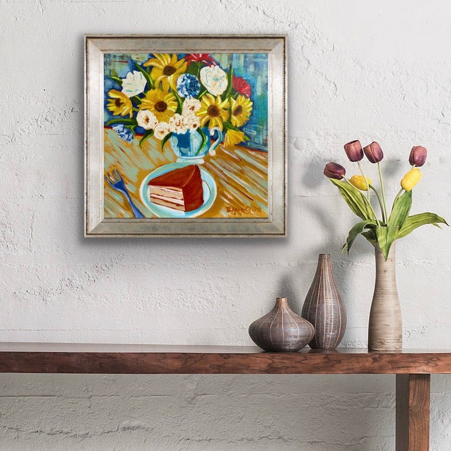 Vibrant Modern Still Life Original Paintings