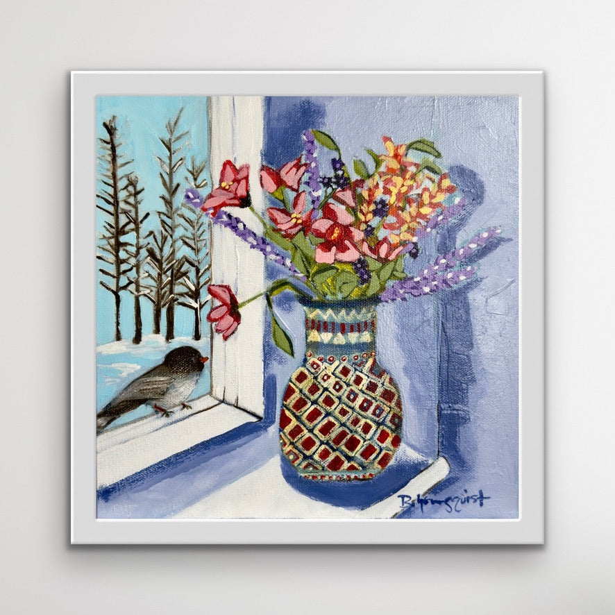 Winter Refuge Still Life Painting