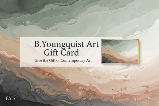 B.Youngquist Art Gift Card Banner